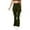 Army Green, variant on Womens Pants Olive Green Cargo Style Patch Pocket Tie Detail Stretchy Pants Slim Flared Leg Fit Casual Outdoor Trips Daily Wear Pants