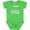 Apple Green, variant on Alligator Handsome Like Daddy Baby Boy Boys Baby Bodysuit