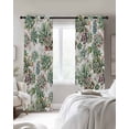 thumbnail image 2 of Summer Botanical Blackout Curtains 96 Inch Length 2 Panels Set, Farmhouse Retro Garden Plants Watercolor Full Shading Curtains for Windows, Blackout Curtains for Bedroom Living Room 52"x96", 2 of 8