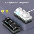 thumbnail image 4 of Rgb 3 Keys Mini Keypad Programming Macro Keyboard Type-c Customize Gaming Mechanical Keyboard For E-sports Game Tablet, 4 of 5