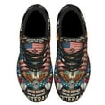 thumbnail image 2 of Memorial Day Veteran Only Two Defining Forces Have Ever Offered To Die For You Jesus ChriStAnd The Ame Shoes Sneakers Black Size 9.5, 2 of 7