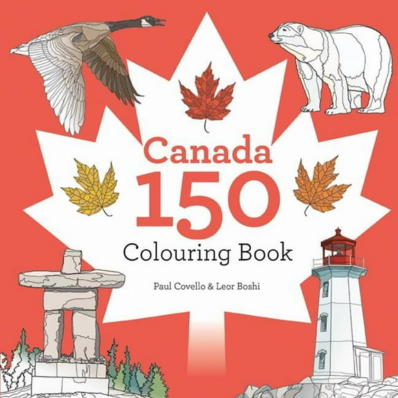 Canada 150 Colouring Book (Paperback)