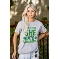 thumbnail image 3 of I Put the She Into Shenanigans Women's Graphic T Shirt Tees Brisco Brands S, 3 of 6