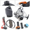 thumbnail image 2 of Miumaeov 49CC 2 Stroke Engine Pull Start Engine Motor Kit w/Fuel Tank for Pocket Rocket Mini Quad Dirt Bike ATV, USA STOCK (25H 136L Chain), 2 of 9