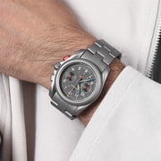 BODERRY Titanium Mechanical Chronograph Field Watches Wristwatch 100M Waterproof New Clock Military Watch for Men