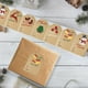 thumbnail image 2 of Etiquetas adhesivas navideñas, 250 unidades/rollo, pegatinas para regalos navideños, 6 estilos., 2 of 5
