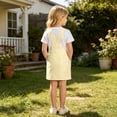 thumbnail image 7 of FYDUU Kids Girls Sleeveless Plaid Overalls Dress with Pocket Adjustable Strap Suspender Dresses Casual Knee-Length Fall Clothes 10-11 Years, 7 of 7