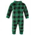 thumbnail image 4 of Hudson Baby Unisex Baby Plush Jumpsuits, Christmas Tree Truck, 6-9 Months, 4 of 4