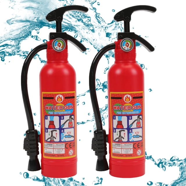 Extintor Water Gun CAZOYEE, 550 ml, paquete de 2 unidades para niños