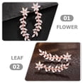 thumbnail image 3 of OULII 1 Paire de Mariée en Cuivre Rose Design Élégant pour Collation des Grades, 3 of 7
