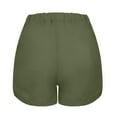 thumbnail image 6 of Frostluinai Comfy Paperbag Shorts For Women Summer Beach Shorts Tie Elastic Shorts Loose Shorts Hot Pants With Pocket For Vacation, 6 of 7