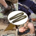 thumbnail image 3 of Portable Chainsaw Hand Saw with Parachute Rope Handles Multifunction Nylon Tool Kit, Cable Saw for Survival Gear, Camping, Hunting. (36inch-16teeth), 3 of 4
