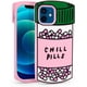thumbnail image 1 of Lindo estuche para iPhone, Funny Chill Pills Capsule Bottle 3D Cartoon Soft Silicone Rubber Protección completa a prueba de golpes para niños, niñas, mujeres y damas Adepaton HMHZ510-4, 1 of 6