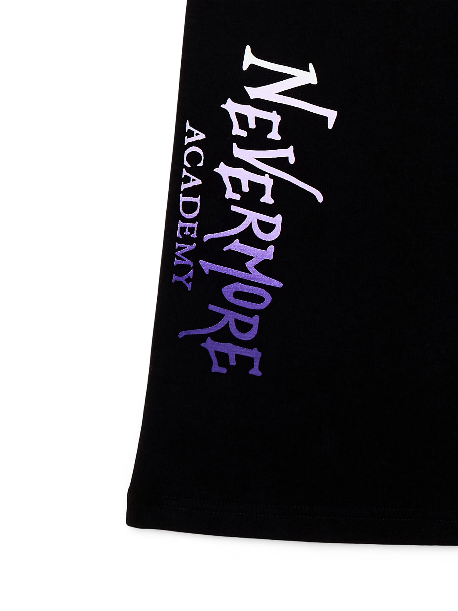 Wednesday Addams Girls Halloween Wide Leg Fleece Pants, Sizes 4-16