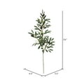 thumbnail image 2 of Vickerman 34" Artificial Green/Purple Olive Spray. Includes 3 sprays per pack., 2 of 3
