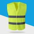 thumbnail image 5 of Hvyesh High Visibility Safety Vest Mens Reflective Sleeveless Tops Night Workwear Reflective Vest, 5 of 10