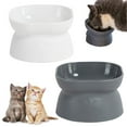 thumbnail image 2 of 1*Bol pour Chat à Ouverture à Pied Haut Protection du Cou Bol pour Animal Bol à Nourriture Anti A5C7, 2 of 7