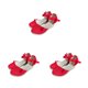 thumbnail image 3 of Qarigey Plantilla de masaje cómoda y duradera para mujer Sandalias de cuerda de cáñamo de paja Suela Oxford es impermeable rojo 34 Type1 NO1, 3 of 6