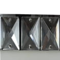 thumbnail image 5 of Cora Crystal and Glass 2-Light Covertible Semi-Flush to Flush Mount Ceiling Light, 5 of 6
