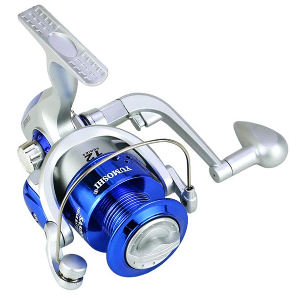 Carrete de pesca giratorio ultraligero relación 5:5:1 rodillo giratorio de pesca brazo basculante carrete giratorio accesorios de pesca