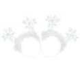 thumbnail image 1 of Girls Snowflake Hairbands, Stylish and Functional for Winter Celebrations, Easy to Wear, 1 of 4