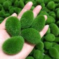 thumbnail image 2 of Artificial Moss Rocks Greenery Decorative Moss Covered Stone Fake Moss Decor for Floral Arrangement Fairy Garden Crafting, 2 of 8