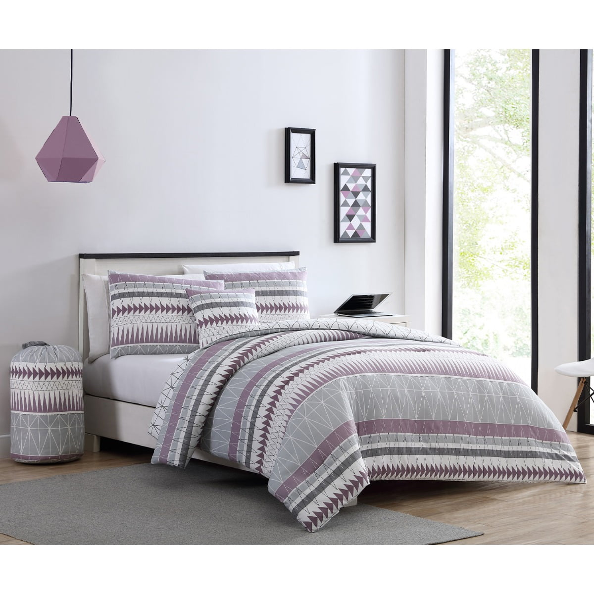 Dorm Comforter And Sham Bedding Set, Twin Xl Bed Set