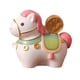 thumbnail image 4 of Figura de caballo en miniatura de resina, estatua de caballo coleccionable, regalos en miniatura Blanco Rosa, 4 of 7