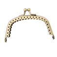 thumbnail image 4 of Dia.8.5cm 3.1 Pulgadas Retro Medio Hueco Metal Monedero Marco Monedero Broche Cerradura DIY Craft Latón Yinane Marco del bolso, 4 of 4