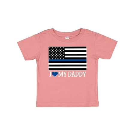 

Inktastic Police Officer Daddy Law Enforcement Gift Baby Boy or Baby Girl T-Shirt