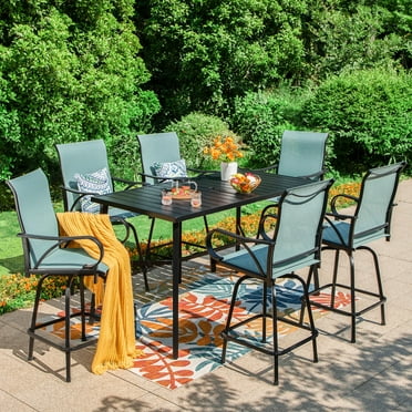 Mainstays Palmerton Landing Bar Height Patio Dining Set - Walmart.com