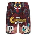 thumbnail image 6 of The Cuphead Show Men's Beach Shorts Swim Trunks Casual Quick Dry Board Shorts Swimwear with Mesh Lined and Pockets, 6 of 8