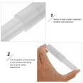 thumbnail image 4 of FELTECHELECTR 2 piezas de soporte para papel higiénico con rodillo, caja de papel de plástico, soporte para rollo de papel higiénico, varilla, 4 of 5