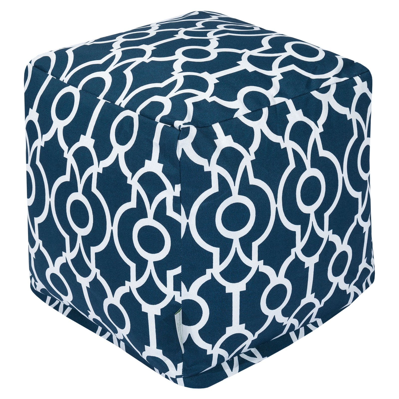 Majestic Home Goods Athens Indoor/Outdoor Ottoman Pouf Cube