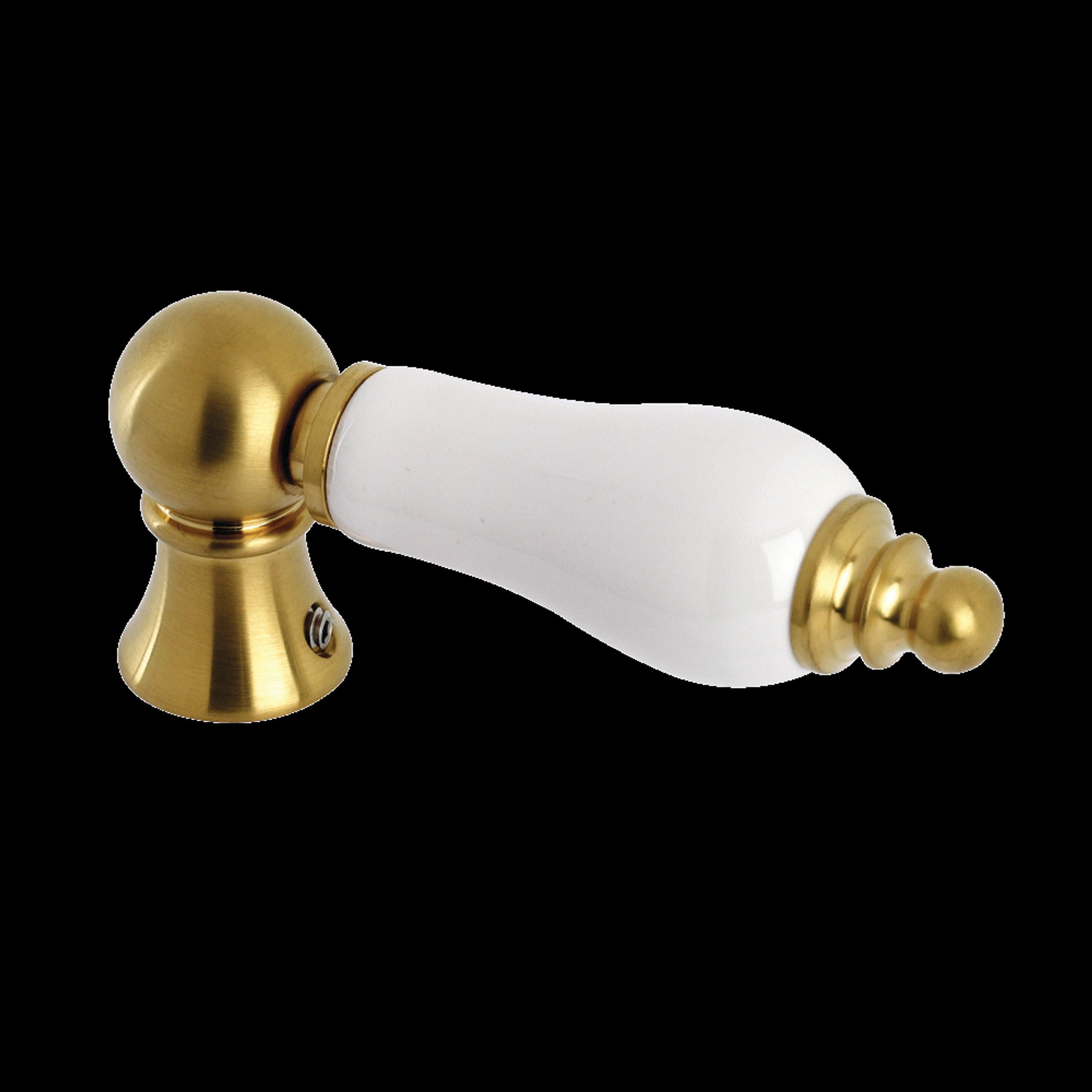 Kingston Brass KTPLD7 Victorian Universal Front or Side Mount Toilet Tank Lever in Brushed Brass