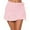 A-Pink117, variant on XIAONU Wrap Mini Skirt For Women Ruffled Edge Tie-Accented Cute Skirts Beach Swimwear Cover-Up Vacation Skirt