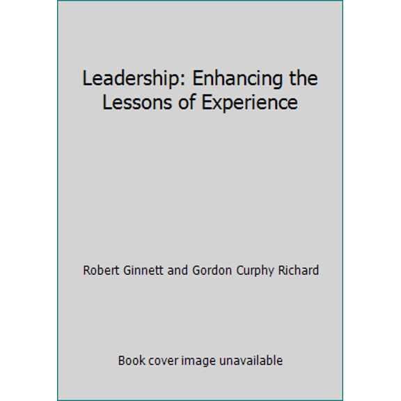 Pre-Owned Leadership: Enhancing the Lessons of Experience (Paperback) 0070080712 9780070080713