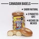 thumbnail image 3 of 3 Pack Canadian Bagels Natural 6pz 800gr (3paq con 6pz c/u), 3 of 6