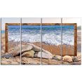 thumbnail image 2 of Framed Effect Waves and Rocks, 2 of 3