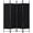 Dark Black, variant on BoldGear 4 Panel Room Divider 6FT Steel Frame Screen Folding Privacy Divider Freestanding Partition for Home Office Bedroom (Grey)