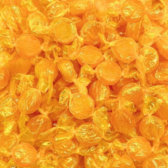 Butterscotch Hard Candy Disks, 1.5 lb – Individually Wrapped Classic Old-Fashioned Butterscotch Candies