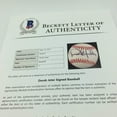 thumbnail image 4 of 1993 Derek Jeter Pre Rookie Signed American League Baseball Beckett COA, 4 of 5
