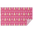 thumbnail image 1 of Holiday Christmas Rectangle Tableclothes Christmas Trees Snowflake Tableclothes 60x102inch Polyester Washable Foldable and Durable Tablecloths for Dining Kitchen Parties Weddings and Outdoor Use, 1 of 5