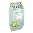 thumbnail image 4 of Pack of (4) Ponds Vitamin Micellar Wipes For Dry Skin Hydrate Aloe Vera Removes Waterproof Makeup 25 Wipes, 4 of 4