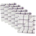 thumbnail image 1 of Scrubber Dish Cloths Collection Windowpane, 12x12, Eggplant 6 Count, 1 of 8