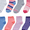 Assorted (colors/prints vary), variant on Hanes Girls' Ankle Socks, Fashion Pack, 12-Pairs Assorted L