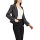 thumbnail image 4 of BLAZER CHIC para Mujeres Abierto Frontal Ropa de Trabajo Verano Chaqueta Corto Gris Oscuro-Sólido 2XL, 4 of 6