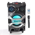 thumbnail image 2 of Pyle PA Loudspeaker Portable Bluetooth Karaoke System w/ Wireless Mic PWMA325BT, 2 of 6