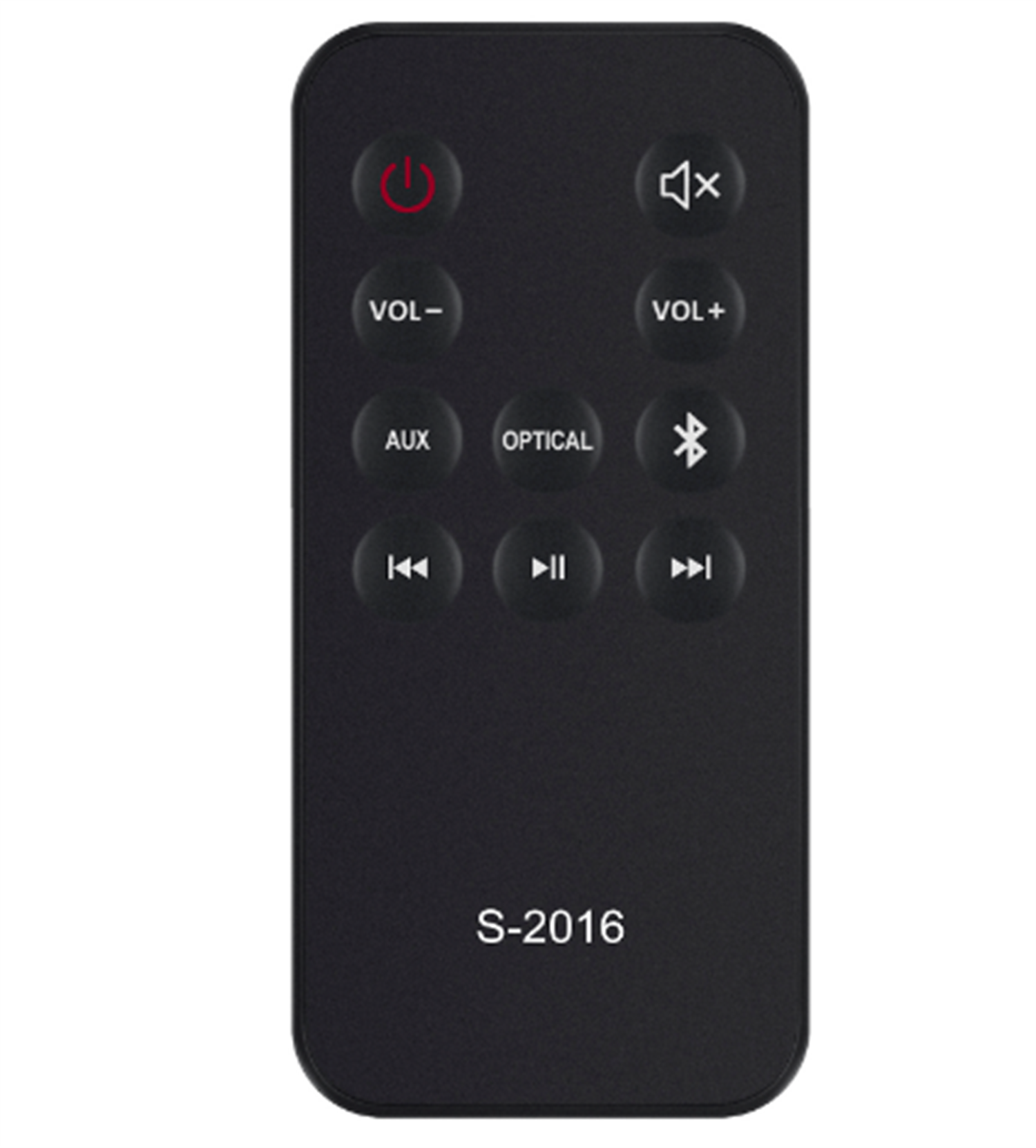 S2016 Replace Remote Control Compatible with ONN 16 "Slim 2.0 Channel Soundbar ONA18SB001