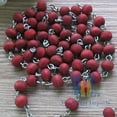 thumbnail image 7 of 12 PCS First Communion Favor Red Scented Rose Petal Rosary Necklace Gift for guest Rosario de Recuerdo para Primera Comunion, 7 of 7